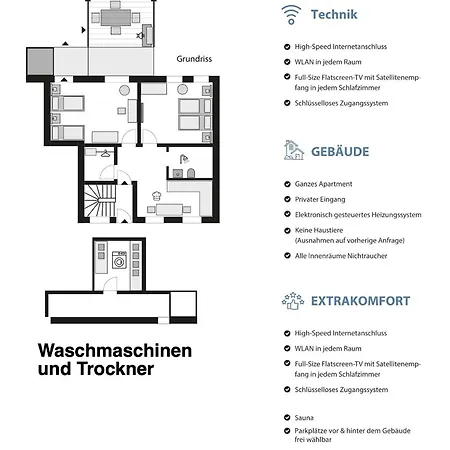 Blauer Stein 7a Wh03 - 2 Sz, 5 Betten *